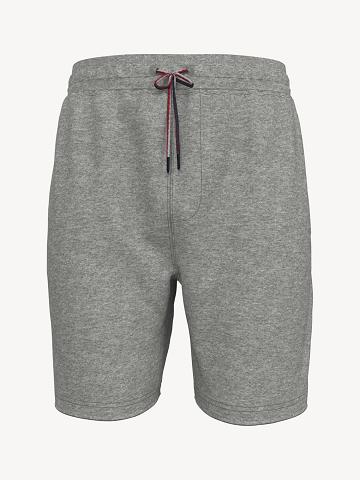 Férfi Tommy Hilfiger Essential solid sweatshort Rövidnadrág Szürke | HU 992OKI